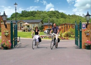 Swainswood Leisure Park Secure Gated Entrance